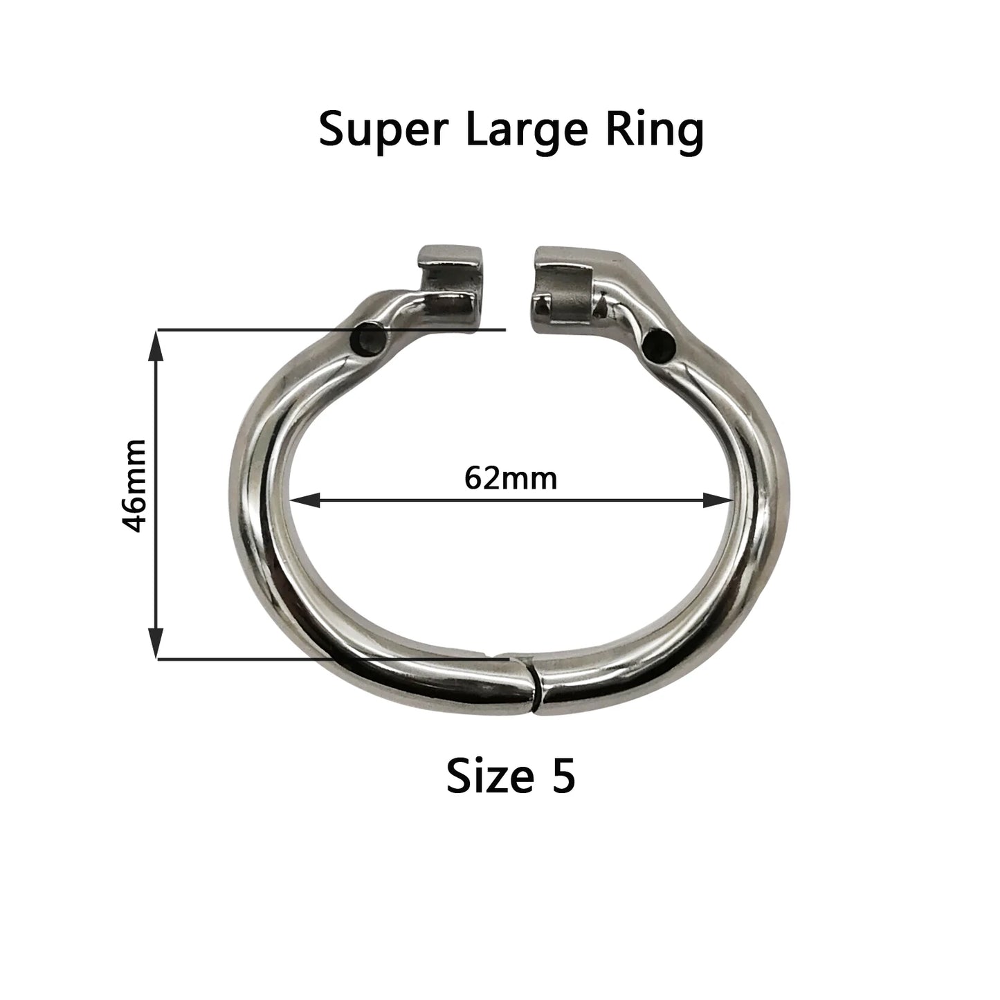 Newest Stainless Steel Male Chastity Device