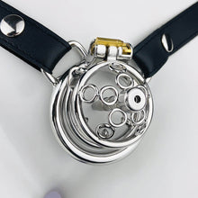Load image into Gallery viewer, New Five-star Wheel Forging Chastity Cage With Belt

