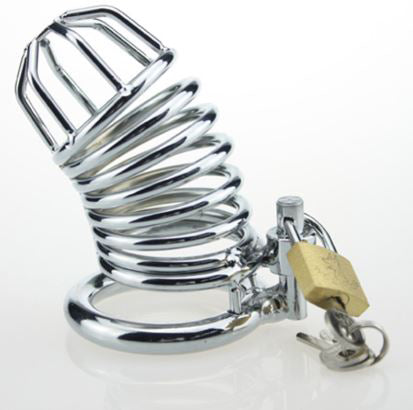 Loops Prison Stainless Steel Chastity Cage
