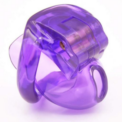 Purple Nub - Micro Resin Chastity Cage (0.98 in)