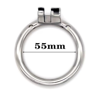 Steel Chastity Ring