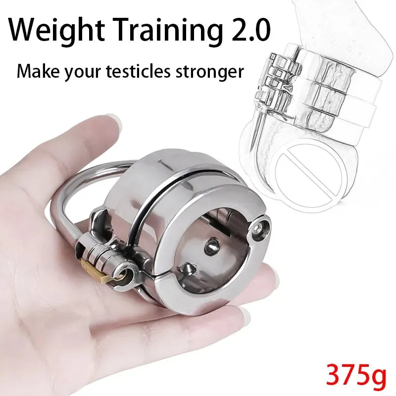 Stainless Steel Testicle Ball Cock Ring