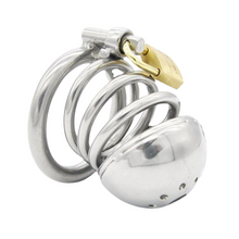 Load image into Gallery viewer, The Dungeon Stainless Steel Chastity Cage (2.36 in)
