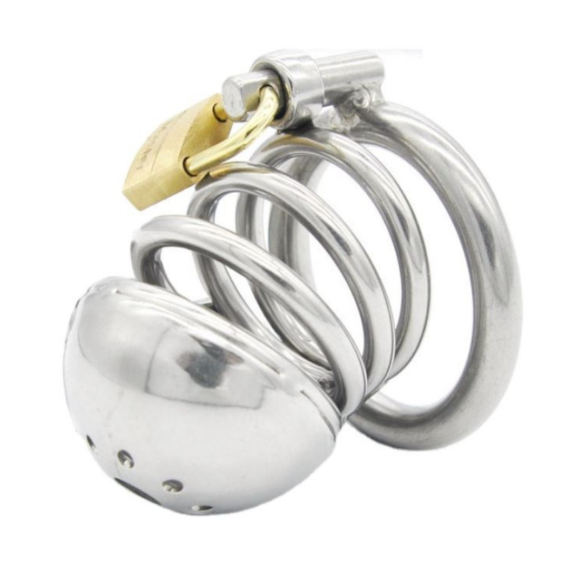 The Dungeon Stainless Steel Chastity Cage (2.36 in)