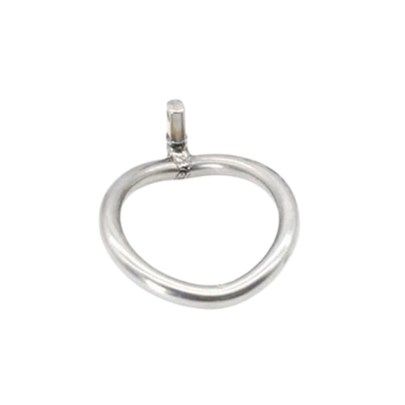 The Cuck Detainer - Micro Stainless Steel Chastity Device (1.57 In)