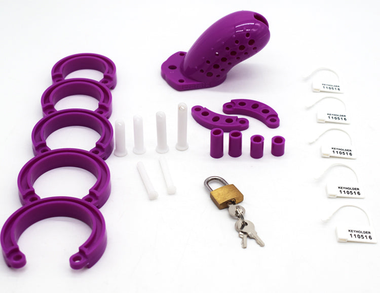 The Cuck Holder - Purple Cock Cage