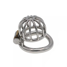 Load image into Gallery viewer, Micro Hat Steel Chastity Device (1.26 in)
