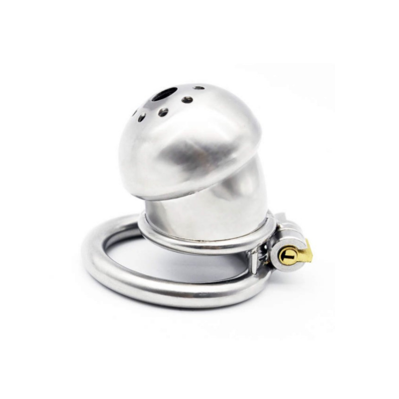 The Inescapable Dungeon: Full Steel Chastity Device (1.69 In)