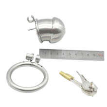 Load image into Gallery viewer, The Inescapable Dungeon: Full Steel Chastity Device (1.69 In)
