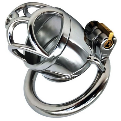 Iron Man Short Steel Chastity Cage (1.77")