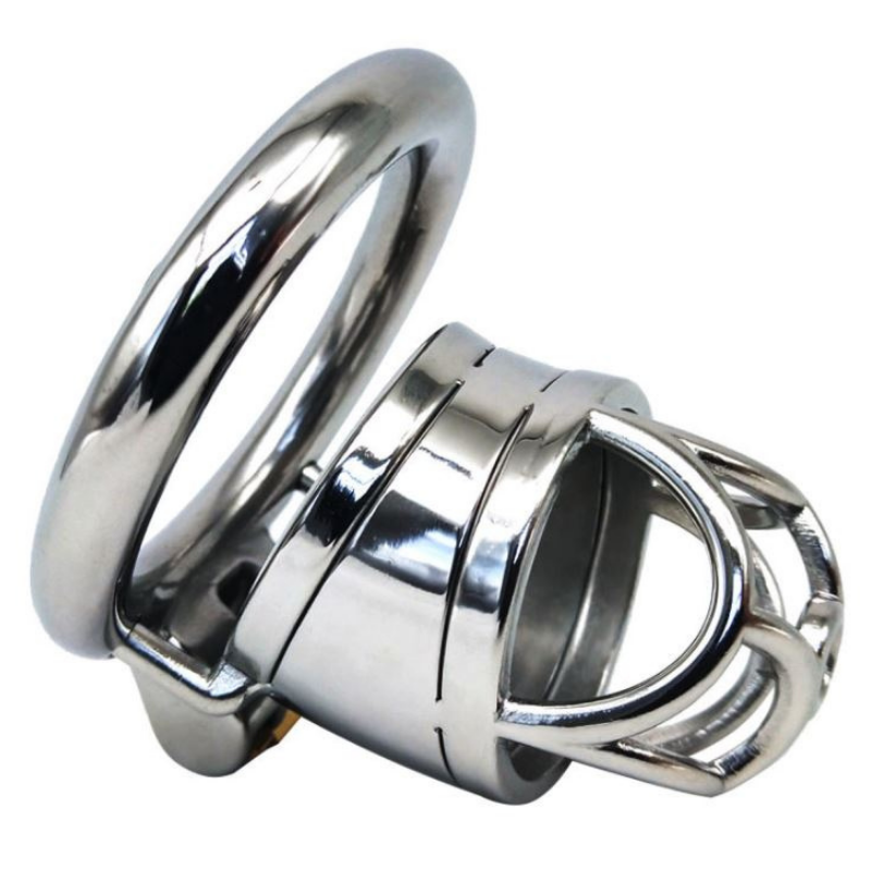 Iron Man Short Steel Chastity Cage (1.77")