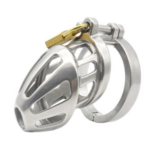 Load image into Gallery viewer, Vintage Steel Chastity Cage (2.56&quot;)
