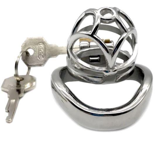 Small Prison Steel Chastity Device