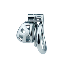 Load image into Gallery viewer, Stainless Steel Cobra Chastity Cage (1.42&quot;)
