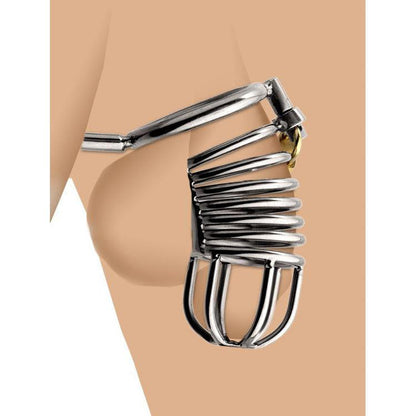 Ultra-complete Chastity Cage with Anal Insertion