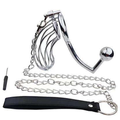 Anal Hook Set Ring Hook Banana Chastity Device