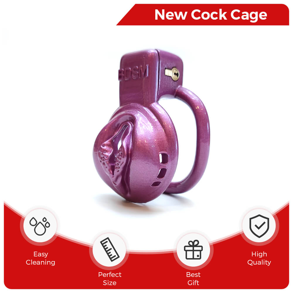 BDSM Vaginal Chastity Cage