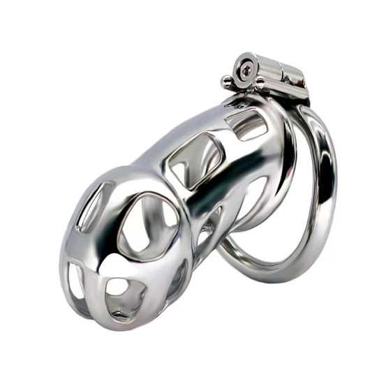 Lockable Stainless Steel Chastity Cage