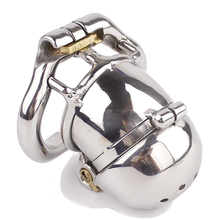 Load image into Gallery viewer, Metal Chastity Cage 2.55 inches Long
