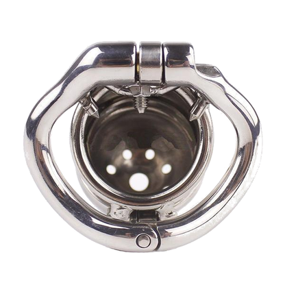 Cage de chasteté en métal de 2,55 pouces de long