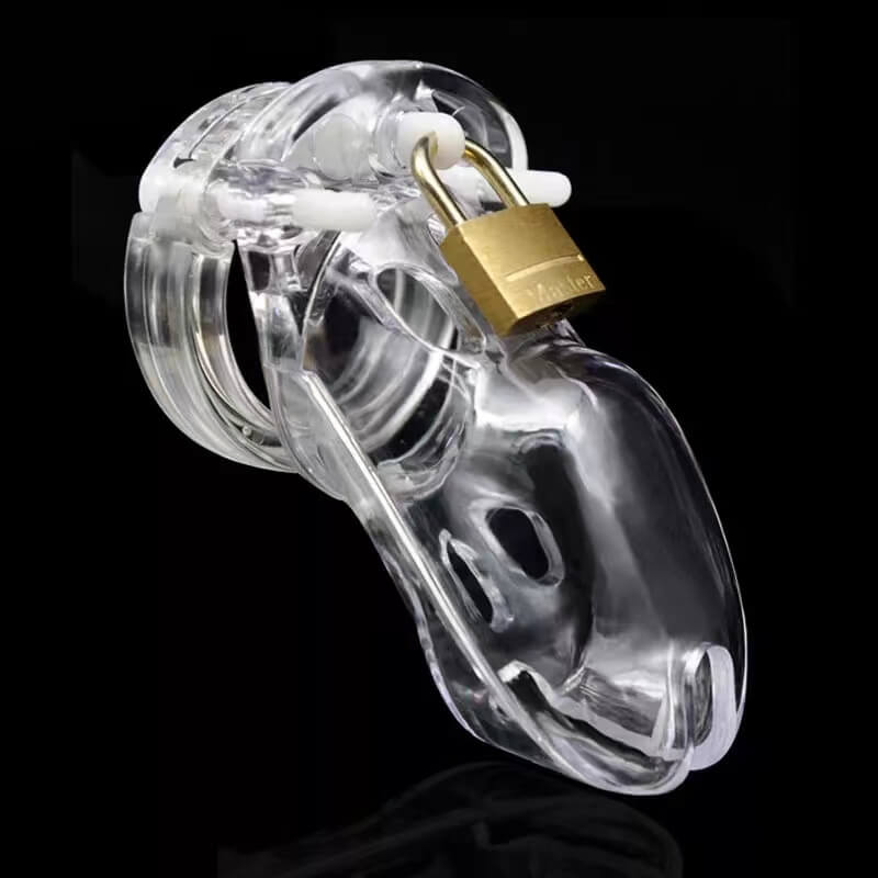 CB-3000 Male Transparent Chastity Cage
