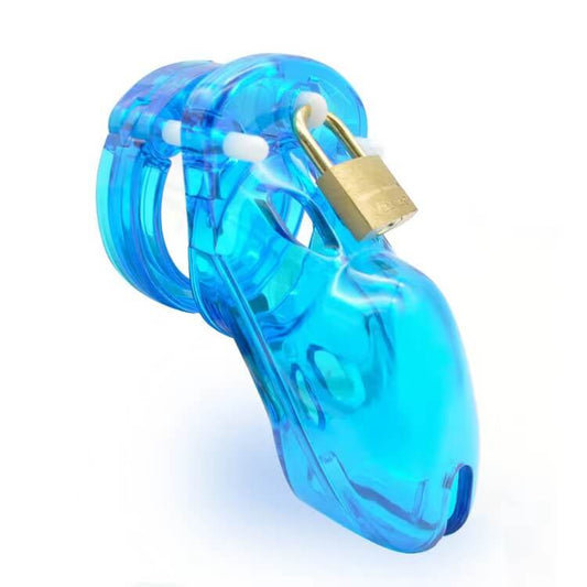 Light Blue CB-3000 Male Chastity Device