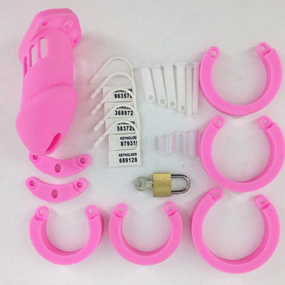 CB6000 Silicone Chastity Cage  Perverse Pink