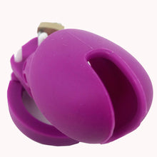 Load image into Gallery viewer, CB6000 Silicone Chastity Cage Purple
