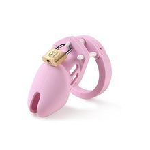 Load image into Gallery viewer, CB6000S Silicone Chastity Cage Pink
