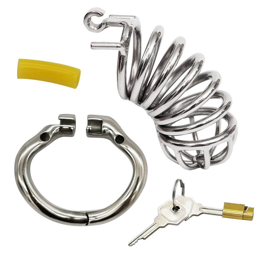 Stainless Steel Stealth Chastity Device – topchastity