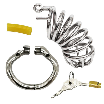 Stainless Steel Stealth Chastity Device