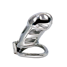 Load image into Gallery viewer, Lockable Stainless Steel Chastity Cage
