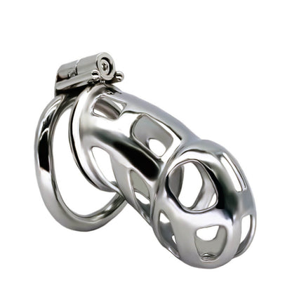 Lockable Stainless Steel Chastity Cage