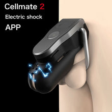 Load image into Gallery viewer, QIUI Cellmate 2 Shock Chastity Cage
