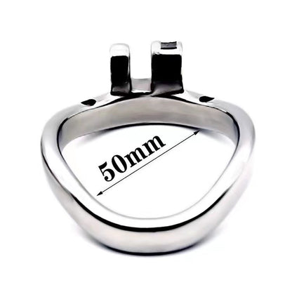 Stainless Steel Chastity Ring Arc