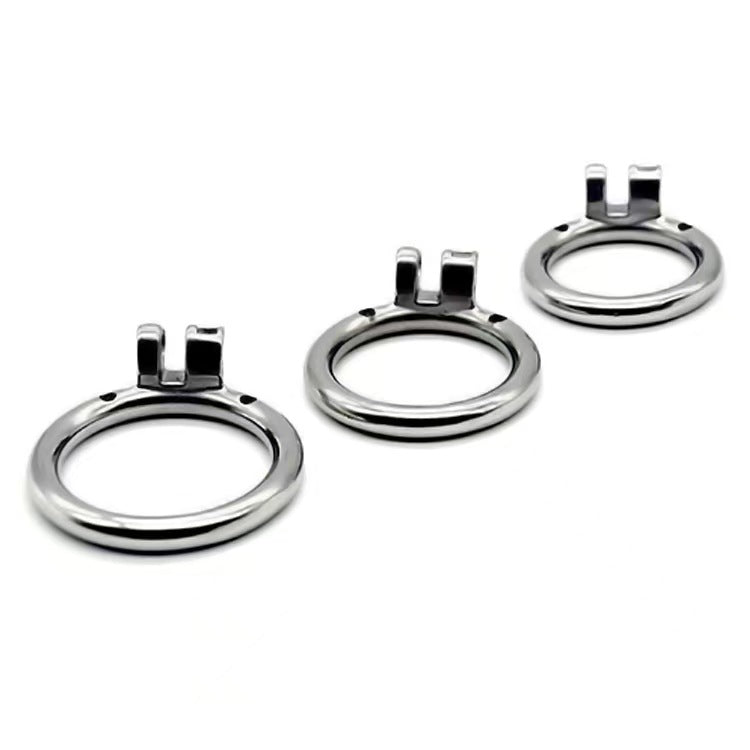 Stainless Steel Chastity Ring Round