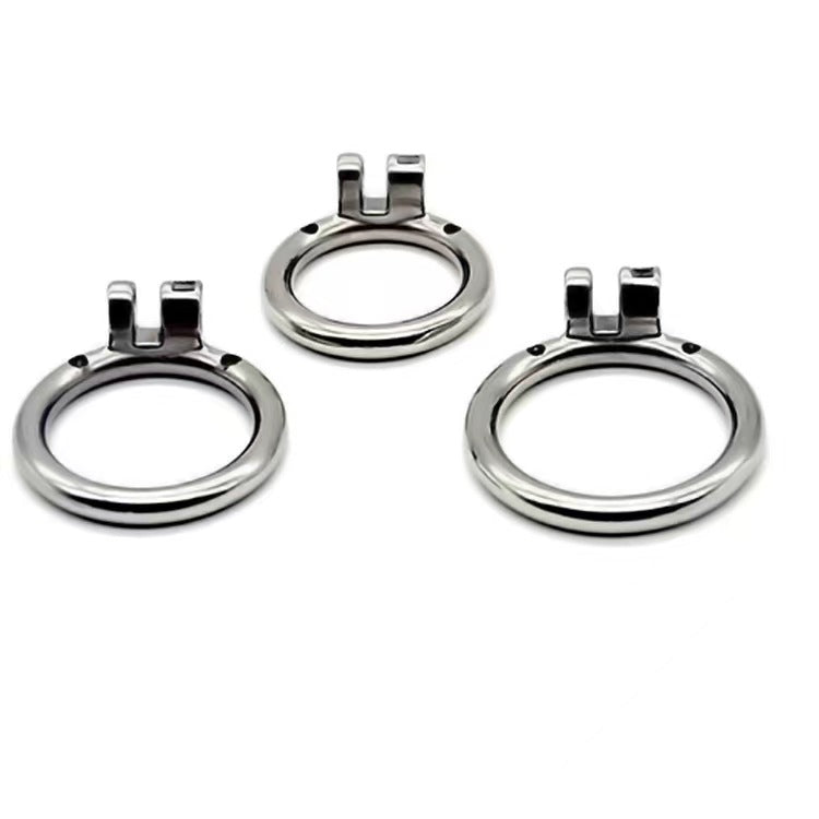 Stainless Steel Chastity Ring Round