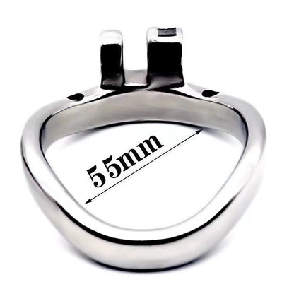 Stainless Steel Chastity Ring Arc