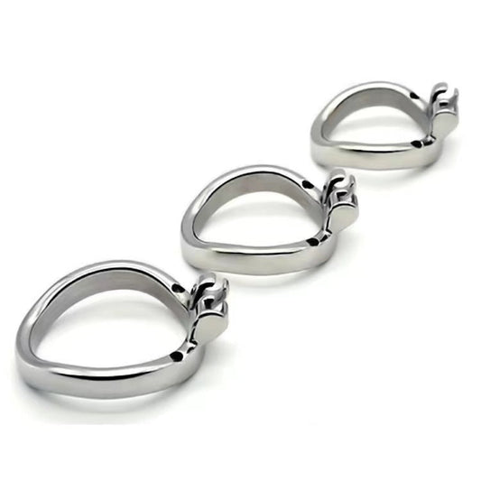 Stainless Steel Chastity Ring Arc