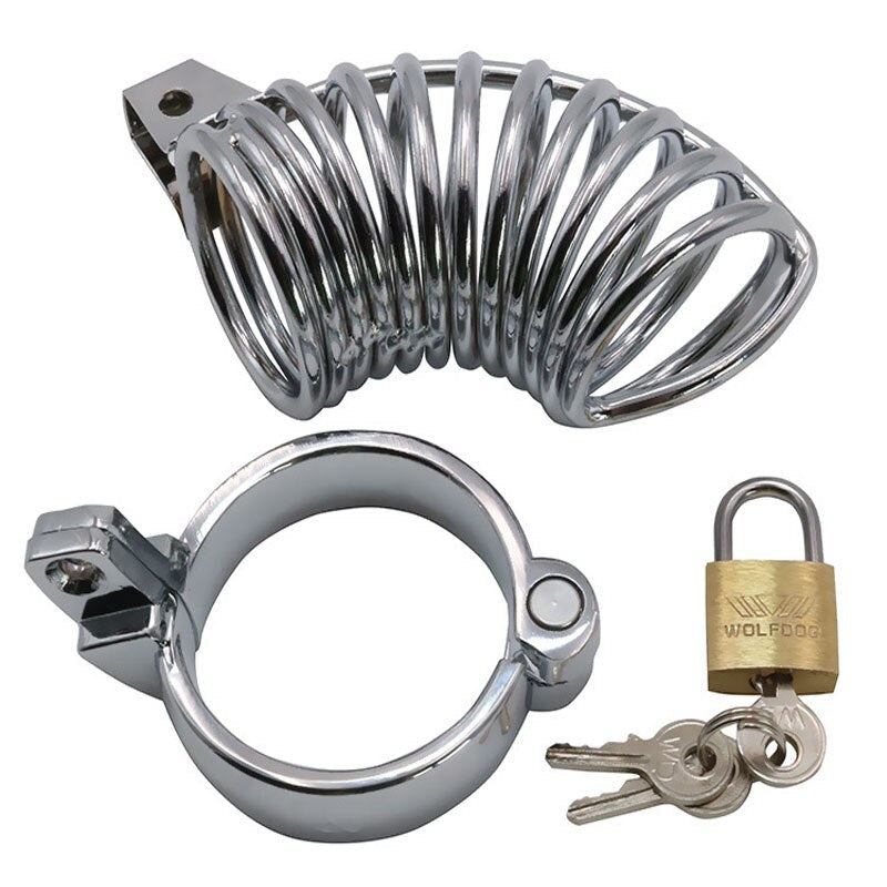 Metal Chastity Cage 4.0 Inches Long