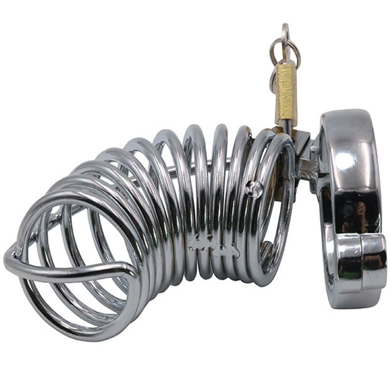 Metal Chastity Cage 4.0 Inches Long