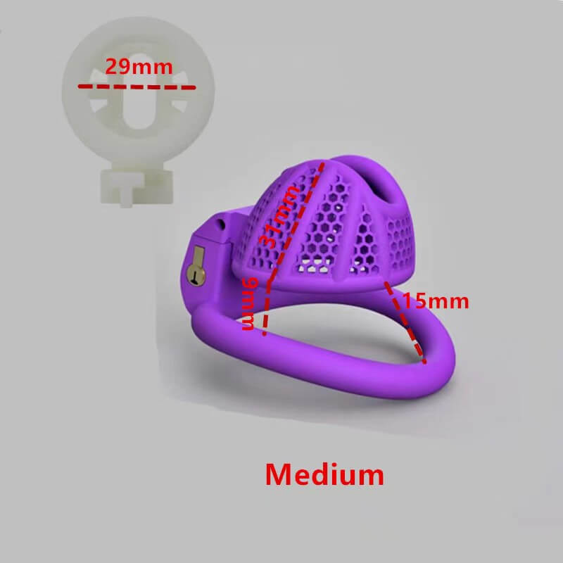 Honeycomb Mini Male Chastity Penis Device