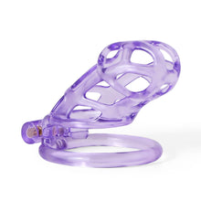 Load image into Gallery viewer, Desigh Ice Vision Purple Cobra Chastity Cage

