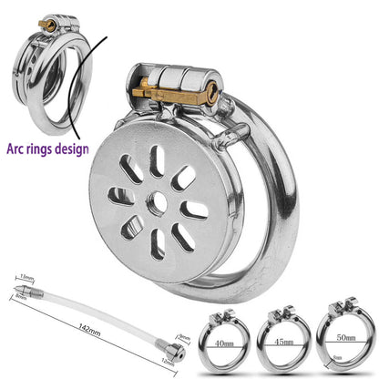 Loyalty Husband Flat Small Chastity Cage