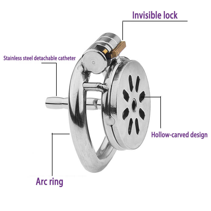 Loyalty Husband Flat Small Chastity Cage