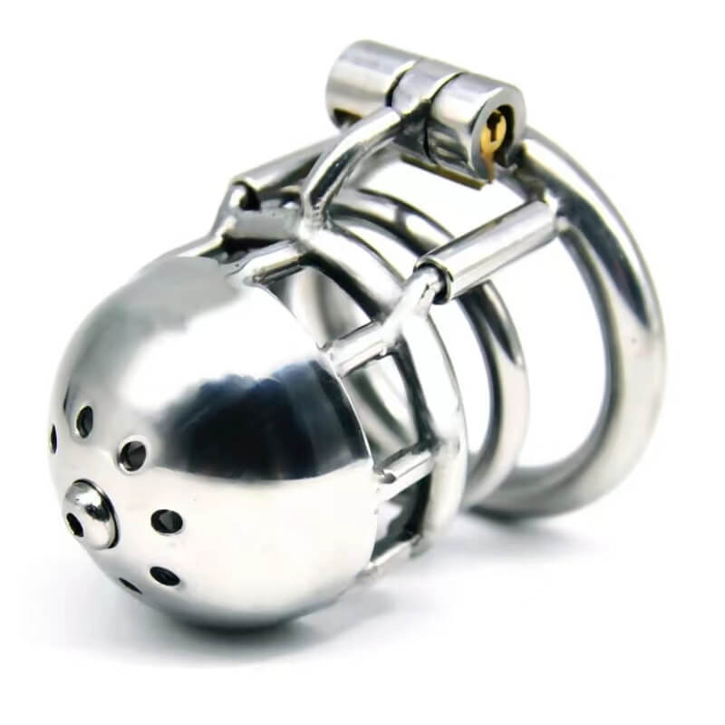 Male Through Hole PA Chastity Device