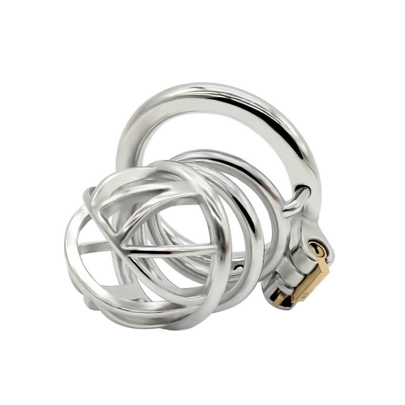 Metal Chastity Cage 2.56 Inches Long