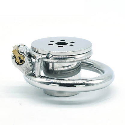 Negative Stainless Steel Chastity Cage