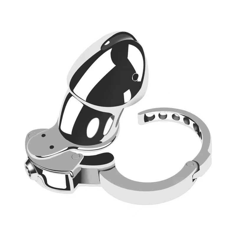 New Adjustable Metal Chastity Cage