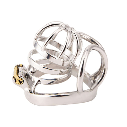 New Balls Chastity Cage With Balls Ring